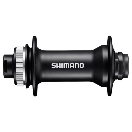 Втулка передняя Shimano MT400, алюм. 32отв. под ось15мм (без оси), под диск C.Lock, OLD110мм, черная 