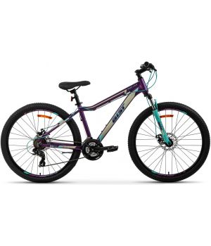 Велосипед AIST  Rosy 1.0 Disc 27.5 19.5 фиолетовый 2021