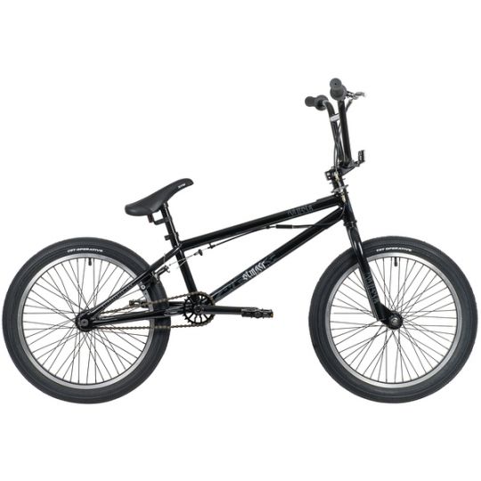 Велосипед STINGER GANGSTA 20" BMX, 10" черный 