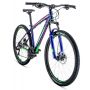 Велосипед FORWARD NEXT 27,5 3.0 disc (27,5" 24 ск. рост 19") 2019-2020, темно-фиолетовый/светло-зеле 