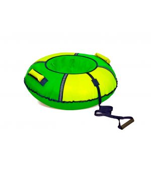 Тюбинг Классический + (диаметр чехла 950мм) зеленый/лимонный (ТБ6К-90/ЗЖ)