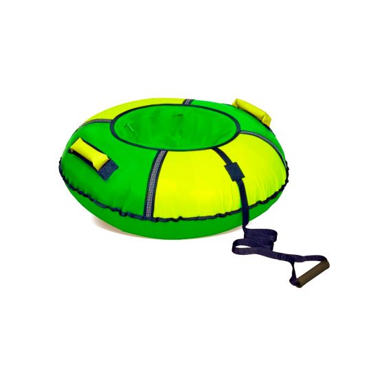 Тюбинг Классический + (диаметр чехла 950мм) зеленый/лимонный (ТБ6К-90/ЗЖ) 