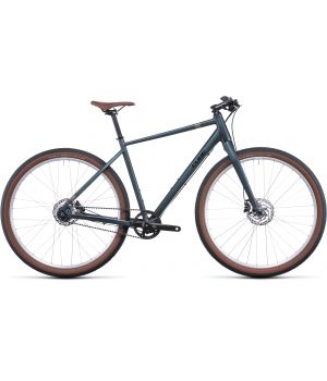 Велосипед для взрослых Cube Hyde Pro deepblue?n?silver 54 cm / M