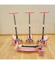 Самокат Kaixin toys розовый