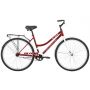 Велосипед ALTAIR CITY 28 LOW (28" 1 ск. рост. 19") 2020-2021, темно-красный/белый, RBKT1YN81008 