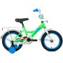 Велосипед ALTAIR KIDS 14 (14" 1 ск.) 2020-2021, ярко-зеленый/синий, 1BKT1K1B1003 