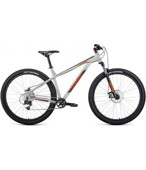 Велосипед FORWARD NEXT 29 X D (29" 8 ск. рост. 19") 2022, хром/оранжевый, RBK22FW29758