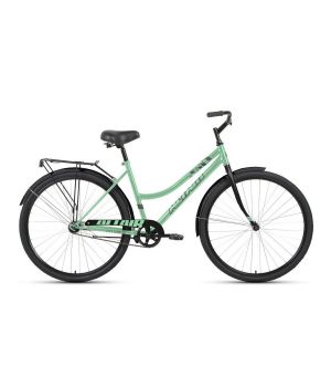 Велосипед ALTAIR CITY 28 low (28" 1 ск. рост 19") 2020-2021, мятный/черный, RBKT1YN81011