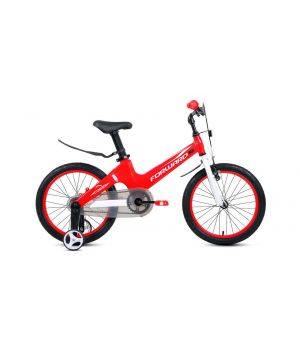 Велосипед FORWARD COSMO 18 (18" 1 ск.) 2019-2020, красный, RBKW0LMH1003