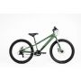 Велосипед FORWARD SPIKE 24 D (24" 7 ск. рост. 11") 2023, зеленый/черный 