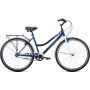 Велосипед ALTAIR CITY 28 low 3.0 (28" 3 ск. рост. 19") 2020-2021, темно-синий/белый, RBKT1YN83002 
