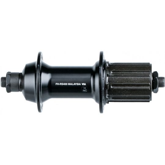 Втулка задняя Shimano FH-RS400, алюм. 32отв. под кассету 10/11ск., 141MM, QR, серебр., 31012325 