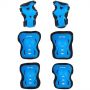 Защита детская STG YX-0317 комплект: наколенники, налокотник, защита кисти.синяя , размер S 