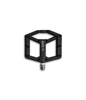 Педали ACID FLAT C1-IB, композит. пластик, пром.подш., черные, код 93262