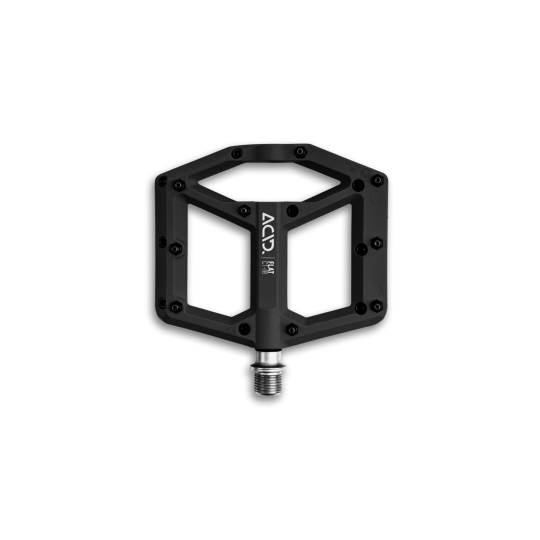 Педали ACID FLAT C1-IB, композит. пластик, пром.подш., черные, код 93262 