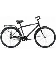 Велосипед ALTAIR CITY HIGH 28 (28" 1 ск. рост. 19") 2023, темно-серый/серебристый, RB3C8100EDGYXSR