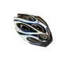 Шлем 8-9001264 спорт. с сеточкой Skiff 143 Blu 14отв. INMOLD сине-бело-черный 58-62см (10) AUTHOR 