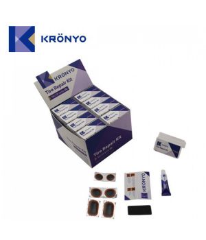 Аптечка KRONYO TBIC-23C, 6-170223, 6 суперзаплаток+клей+шкурка