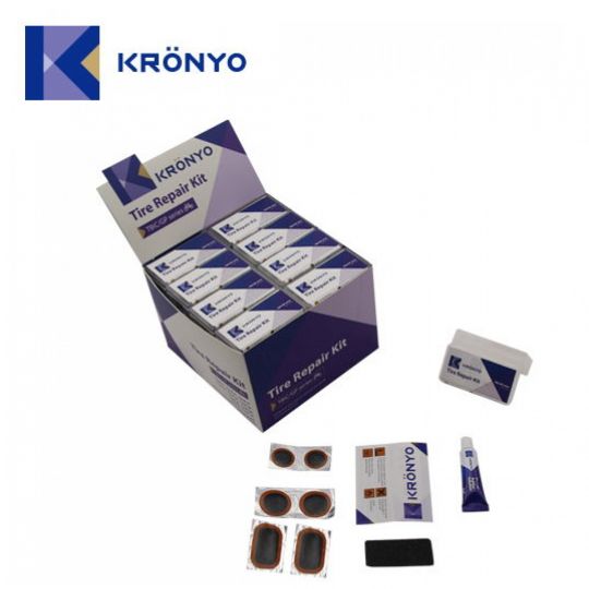 Аптечка KRONYO TBIC-23C, 6-170223, 6 суперзаплаток+клей+шкурка 