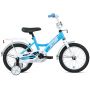 Велосипед ALTAIR KIDS 14 (14" 1 ск.) 2020-2021, бирюзовый/белый, 1BKT1K1B1007 