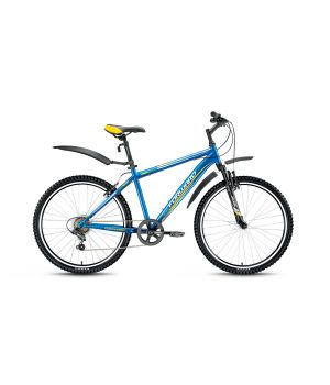 Велосипед FORWARD Flash 26 2.0 алюм. (26" 7ск рост 19") синий 2020