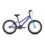 Велосипед ALTAIR MTB HT 20 LOW (20" 1 ск. рост. 10.5") 2022, фиолетовый/голубой, IBK22AL20087 