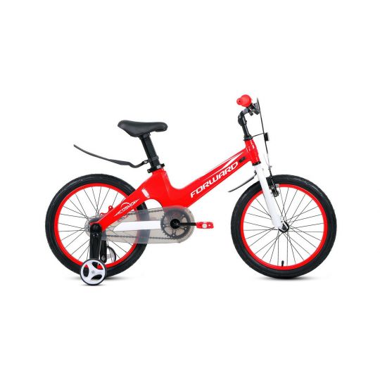 Велосипед FORWARD COSMO 18 (18" 1 ск.) 2019-2020, красный, RBKW0LMH1003 