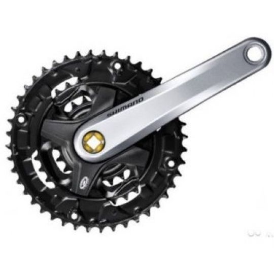 Шатуны Shimano Altus M351, 44/32/22, 175мм, кв 