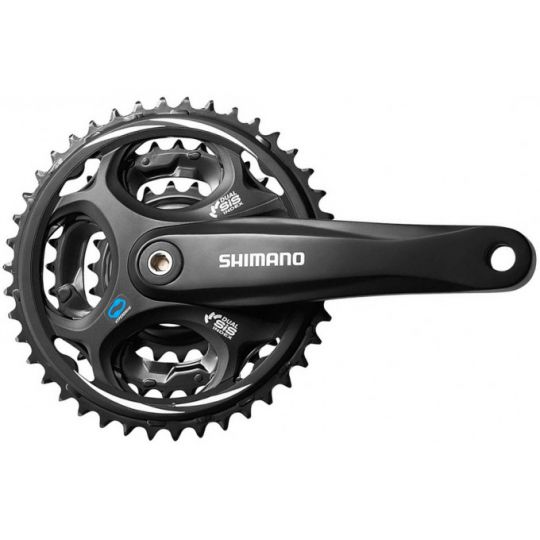 Шатуны Shimano Altus FC-M311, 42/32/22T, 175мм черн, кв, EFCM311E222XL 