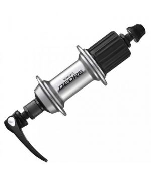 Втулка задняя Shimano Deore T610, алюм. 36отв, под кассету 8-10ск, с эксц., QR, серебр., EFHT610AZBS