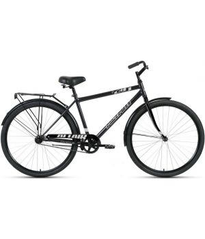 Велосипед ALTAIR CITY 28 high (28" 1 ск. рост. 19") 2020-2021, темно-серый/серебристый, RBKT1YN81004