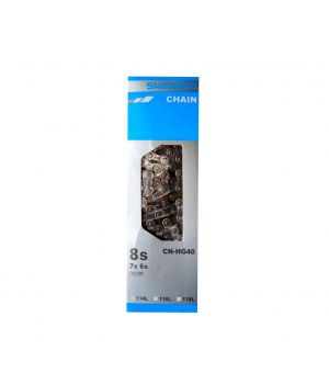 Цепь горн Shimano HG40, 6/7/8ск,115 зв