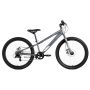Велосипед FORWARD SPIKE 29 D (29" 8 ск. рост. 18") 2023, черный/серебристый 