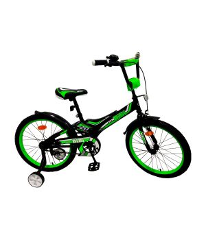 Велосипед детский двухколесный BIBI 20" SPACE 20 .SC.SPAC.BL/GR black/green