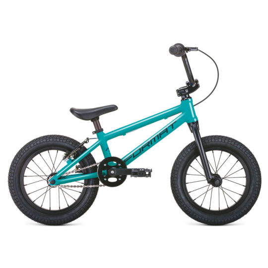 Велосипед FORMAT Kids 16 bmx (16" 1 ск. рост. OS) 2020-2021, морская волна матовый, RBKM1K3C1002 